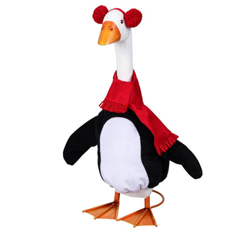Winter Pengin outfit for Giddy the Porch Goose