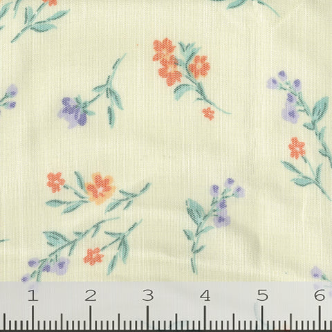 Serenity Floral Knit Print Fabric FA15595