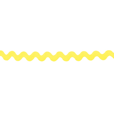 Yellow rick rack