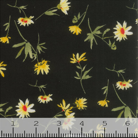 Double Brushed Floral Print Knit Fabric 433