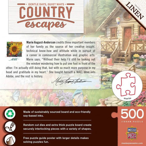 Country Escapes - Gentle Days, Quiet Ways 500 Piece Jigsaw Puzzle 32634