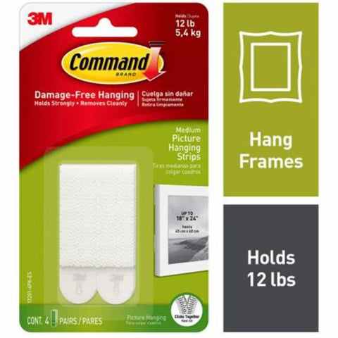 Command Medium Picture Hanging Strips 1720