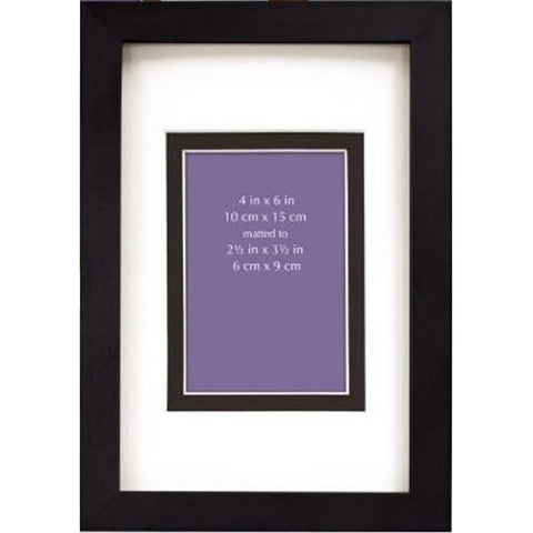 Linear Wood Frame with Mat