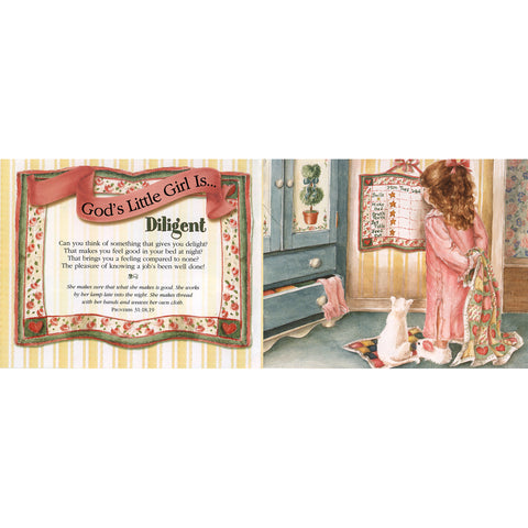 God�s Wisdom for Little Girls
Virtues and Fun from Proverbs 31 Inside Sample "Diligent"