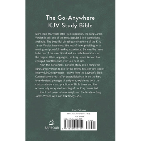 Back of Bible
