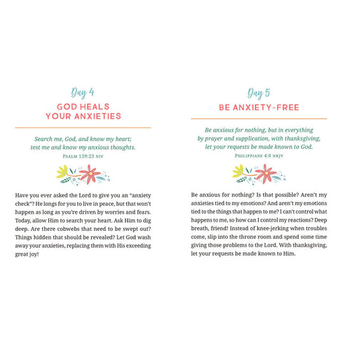 Daily Little Blessings for Women (Paperback Edition) Inside Sample