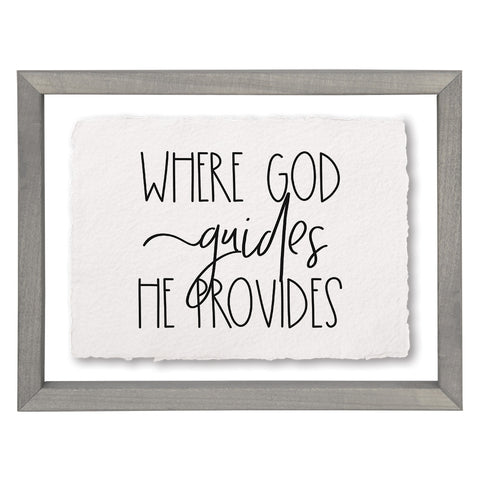 Where God Guides Sign FAR1033