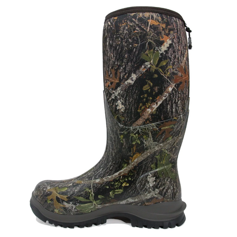 Dryshod men's Shredder MXT Camo Hunting Boot, instep view