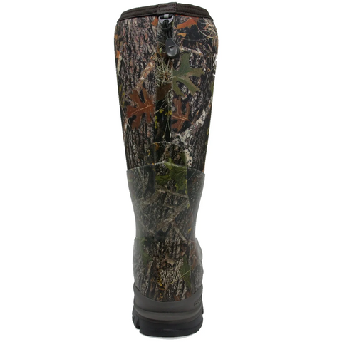 Dryshod men's Shredder MXT Camo Hunting Boot, heel view