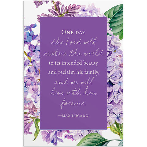 Max Lucado Sympathy 12 Boxed Cards J9180 card 1