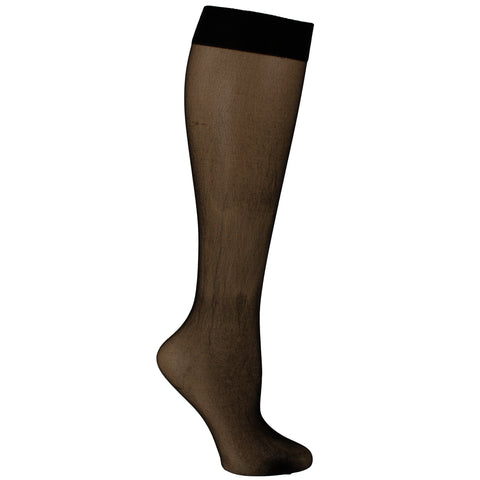 Weaver's Apparel Sheer Knee-High Nylon 3 Pair