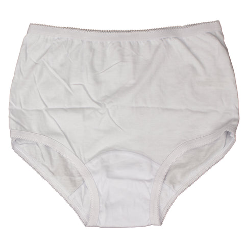 Weaver's Apparel Girl's 3 Pack Cotton Briefs WA-4214