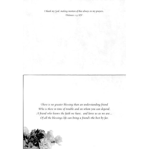 Card 1 Inside Friendship Bouquets