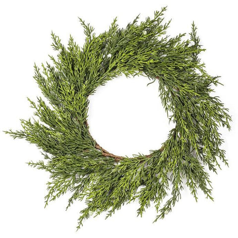 Cypress Wreath 218-6035
