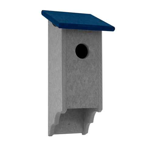 Navy Roof, Gray Sides
