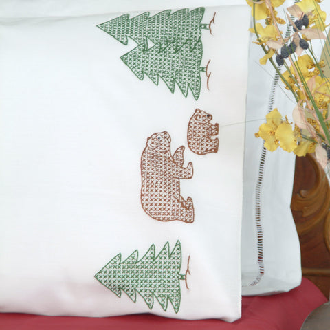 Bears in the Woods Pillowcases