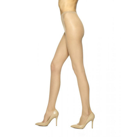 1 Pair Reinforced Toe Nylon Pantyhose NN6558
